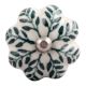 Green Leaf Medium Ceramic Wine Stopper